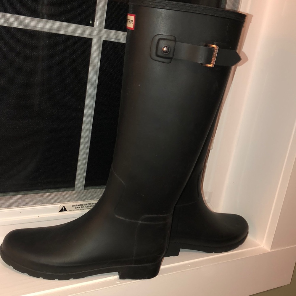 Hunter rubber boots